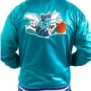 Charlotte Hornets Lightweight Varsity Teal Jacket