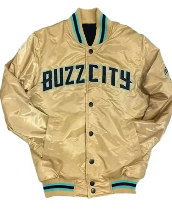 Charlotte Hornets Pastel Varsity Jacket