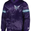 Charlotte Hornets Pick And Roll Purple Jacket