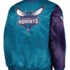Charlotte Hornets Purple And Teal Fast Break Jacket