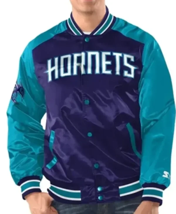 Charlotte Hornets Renegade Varsity Jacket