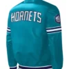 Charlotte Hornets Slider Varsity Teal Jacket