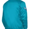 Charlotte Hornets Teal Stitch Applique Jacket
