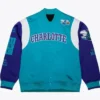 Charlotte Hornets Team Origins Teal Varsity Jacket