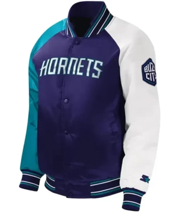 Charlotte Hornets Youth Varsity Jacket