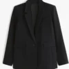 Chelsea DeBoer Down Home Fab S03 Black Blazer