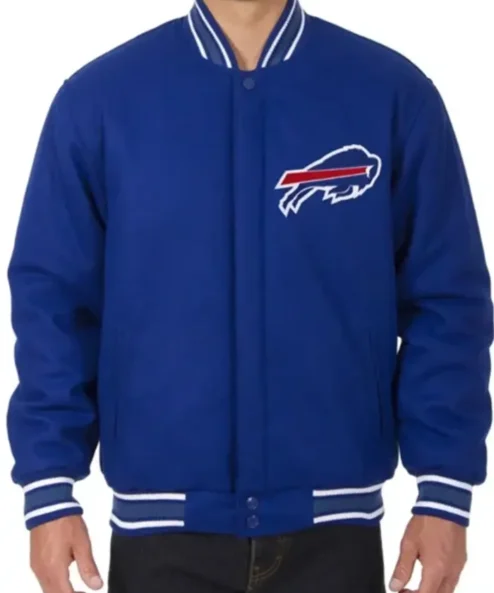 Chicago Bulls Royal Blue Varsity Jacket