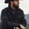 The Yellowstone Rip Wheeler Black Cotton Jacket