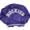 Colorado Rockies 80’s Varsity Purple Jacket