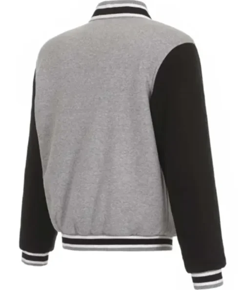 Colorado Rockies Black And Grey Varsity Jacket