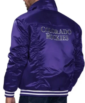 Colorado Rockies Varsity Purple Jacket