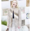 Emma Laird Suede Leather Jacket