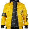 Cyberpunk 2077 Edgerunners David Martinez Yellow Hooded Jacket