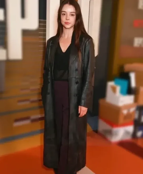 Dept. Q S01 Bobby Rainsbury Leather Coat
