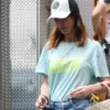 Emily Blunt Devil Wears 2 Prada II Blue T-Shirt
