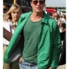 F1 Brad Pitt Green Jacket