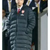 FIFA’s Chief of GFD Arsene Wengers Long Black Coat