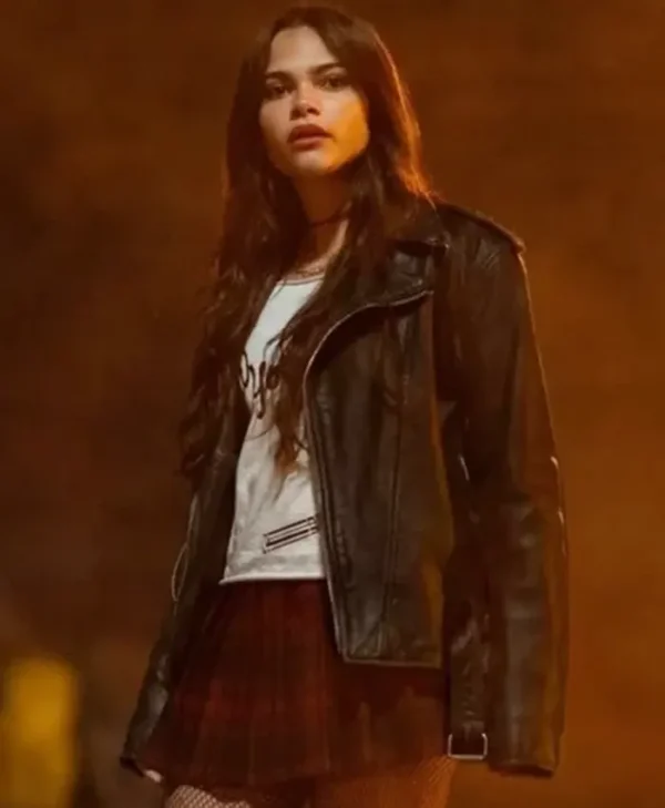 Fear Street Prom Queen 2025 Ariana Greenblatt Black Jacket