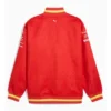 Ferrari F1 Red Varsity Jacket