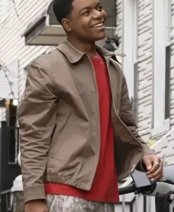 Goosebumps S02 Elijah M. Cooper Brown Jacket