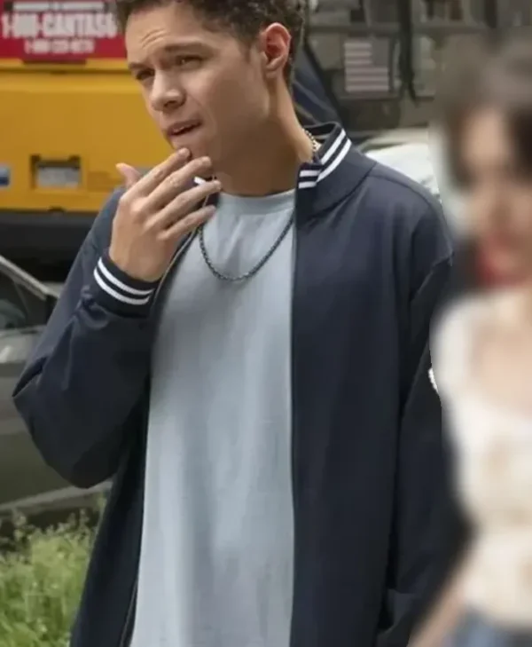 Goosebumps S02 Trey Jiminez Bomber Black Jacket