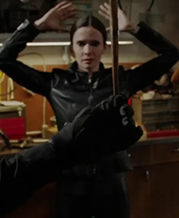 Grimm S06 Eve Black Leather Jacket