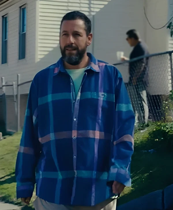 Happy Gilmore 2 Adam Sandler Plaid Multicolor Shirt