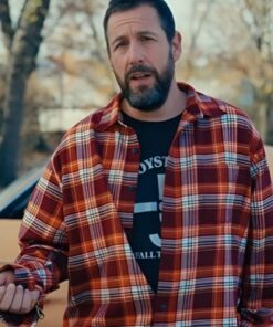 Shop Adam Sandler Movie Happy Gilmore 2 Plaid Check Shirt