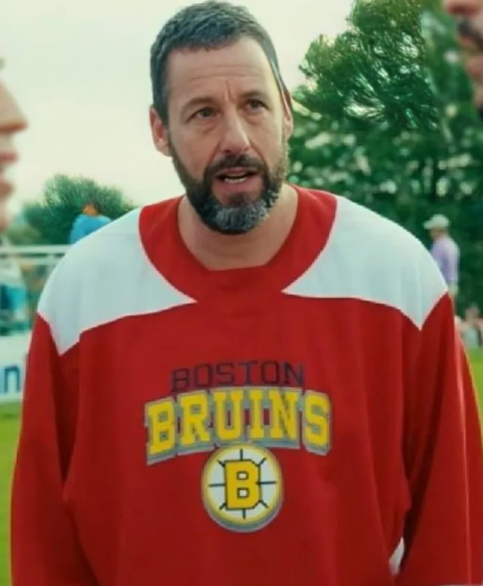 Movie Happy Gilmore 2 Adam Sandler Boston Hockey Jersey – RedWhite