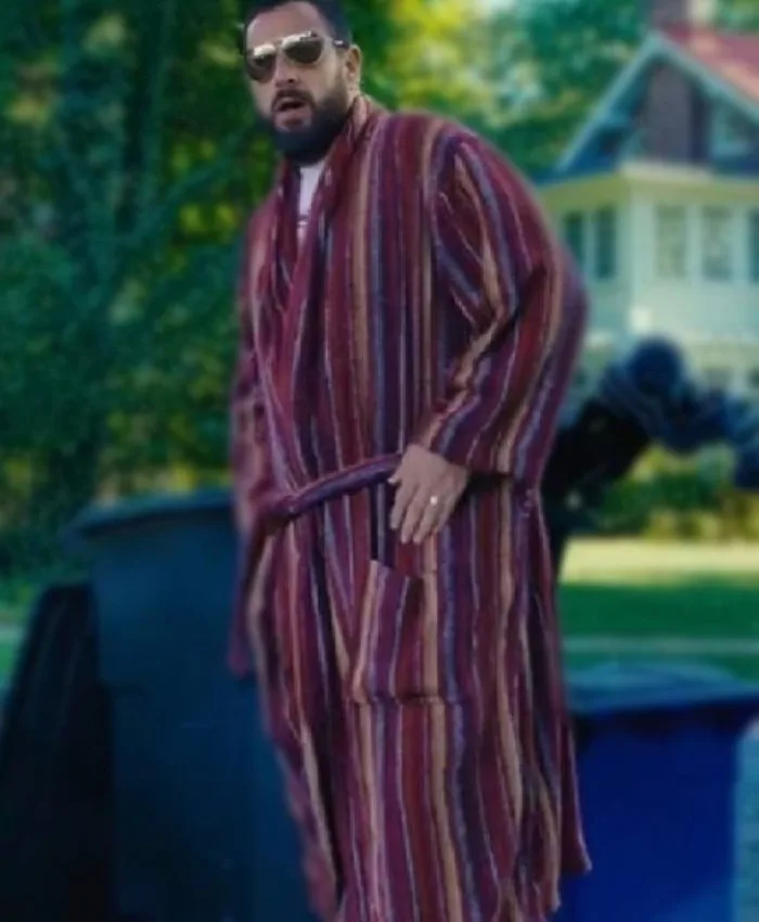 Adam Sandler Movie Happy Gilmore 2 Striped Bathrobe