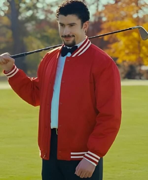 Bad Bunny Happy Gilmore 2 2025 Red Letterman Jacket