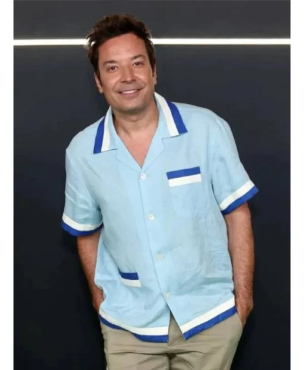 Film Happy Gilmore 2 World Premiere Jimmy Fallon Blue Shirt