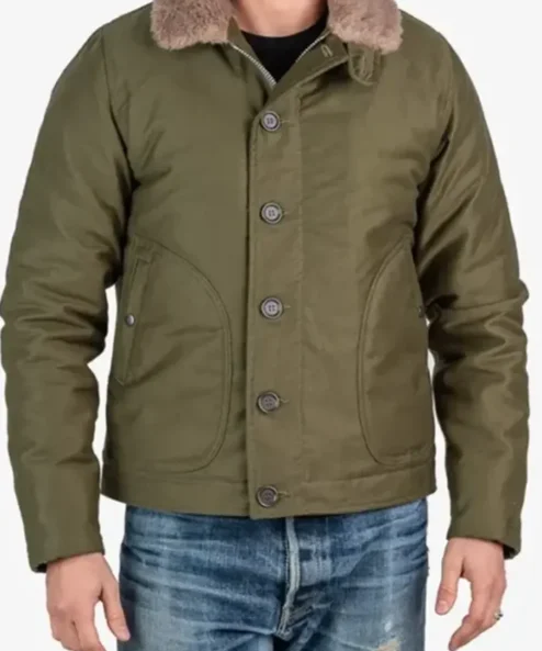 Harry Vanderspeigle Resident Alien S04 Green Jacket