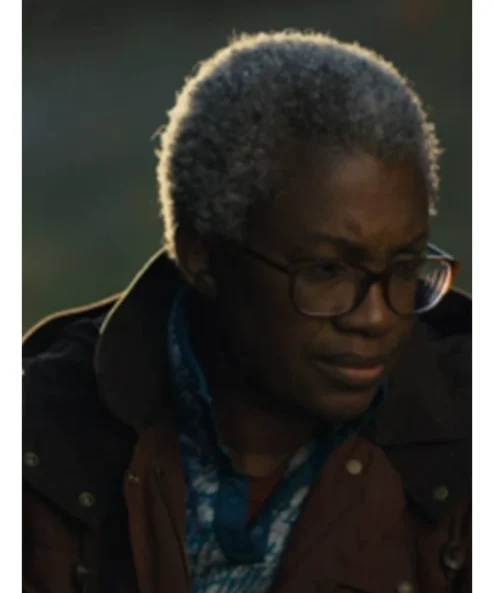 Shirley Dantree Hell Motel S01 McIntosh Burgandy Hooded Jacket