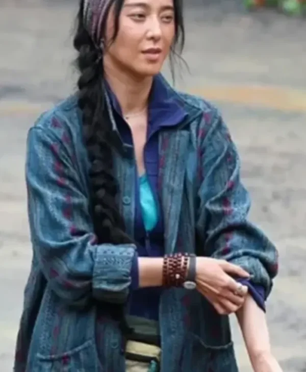 Ice Road Vengeance 2025 Bingbing Fan Dhani Blue Coat
