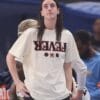 Indiana Fever Stranger Things Fever Caitlin Clark White T-Shirt