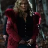 Riff Raff 2025 Jennifer Coolidge Puffer Red Jacket