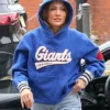 Office Romance Jennifer Lopez Blue Giants Hoodie