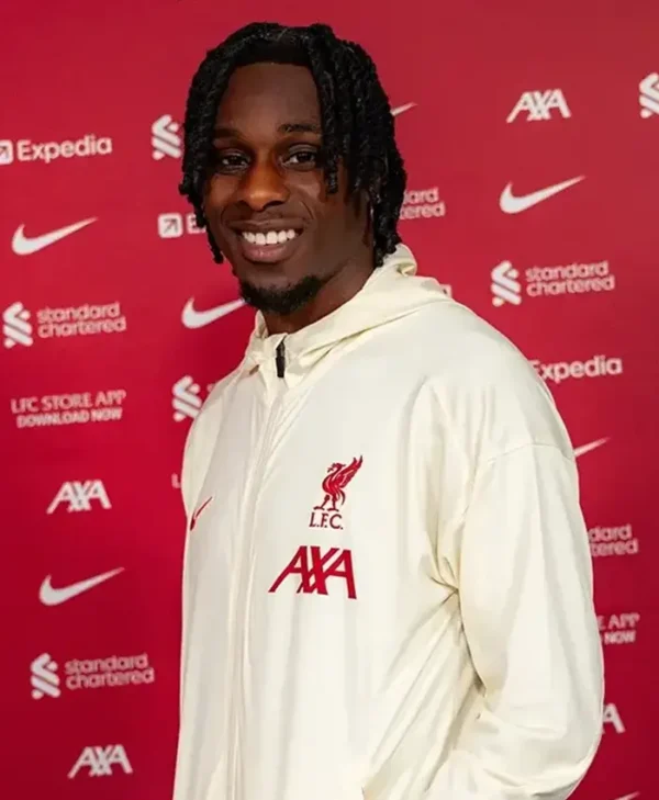 Jeremie Frimpong Liverpool FC Strike Track Jacket