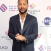 Shop Social Impact Summit 2025 John Legend Blue Blazer