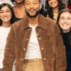 John Legend The Kelly Clarkson Show Suede Jacket