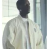 Joshua Pearce F1 The Movie 2025 Damson Idris White Bomber Jacket