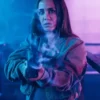 K.O. 2025 Alice Belaïdi Green Bomber Jacket