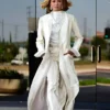 Kat Graham Los Angeles 2025 Long Coat