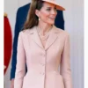 Royal Dais Kate Middleton Pink Blazer