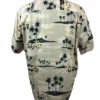 Kim Buike TV-Show Bachelor In Paradise S10 Palm Tree Print Camp Shirt