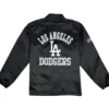 Los Angeles Dodgers Starter Black Coaches Jacket