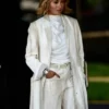 Los Angeles Extra Show 2025 Kat Graham Off White Coat