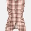 Only Murders In The Building S5 Selena Gomez Gingham Vest