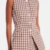 Mabel Mora TV Series Only Murders In The Building S05 Selena Gomez Gingham Vest